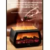Fireplace Style Flame Humidifier Aroma Diffuser Mini Essential Oil Fragrance Machine Auto Mist Sprayer for Home Decor