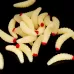 100pcs Red Headed Bread Worm Suite Fake Bait