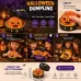 Halloween Ghost Dumpling Squish Slow Rising Stress Relief Toy for Kids Adults