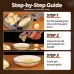 LsCook Stainless Steel Manual Garlic Masher Garlic Presser