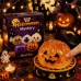 Halloween Ghost Dumpling Squish Slow Rising Stress Relief Toy for Kids Adults