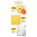 Squeaky Yellow Duck Dog Toy Sturdy Plush Puppy Chew Toy Interactive Enrichment Pet Toy for Dogs