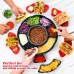 Electric Chocolate Fondue Pot with Taco Holders