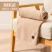 Graphene Electric Heating Blanket Multi-temperature Adjustable Heating Shawl Single Person Washable Heated Throw for Home or Office