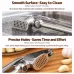 LsCook Stainless Steel Manual Garlic Masher Garlic Presser