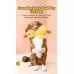 Squeaky Yellow Duck Dog Toy Sturdy Plush Puppy Chew Toy Interactive Enrichment Pet Toy for Dogs